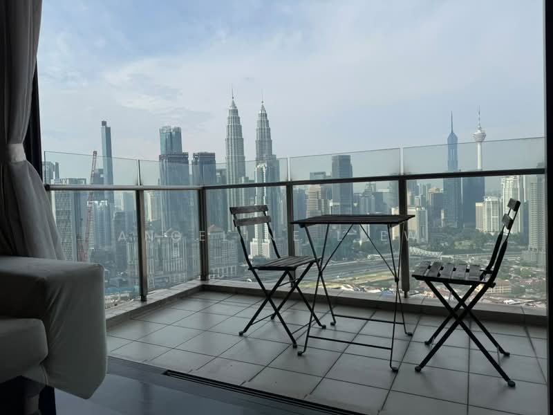 Kediaman Servis untuk Disewa di Setia SKY Residences - Angeline LIEW - Balcony - PropertyGuru.com.my