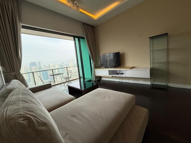 Kediaman Servis untuk Disewa di Setia SKY Residences - Angeline LIEW - Living Room - PropertyGuru.com.my