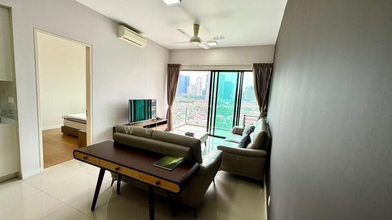 Kediaman Servis untuk Disewa di Setia SKY Residences - Weis Oon - Living Room - PropertyGuru.com.my