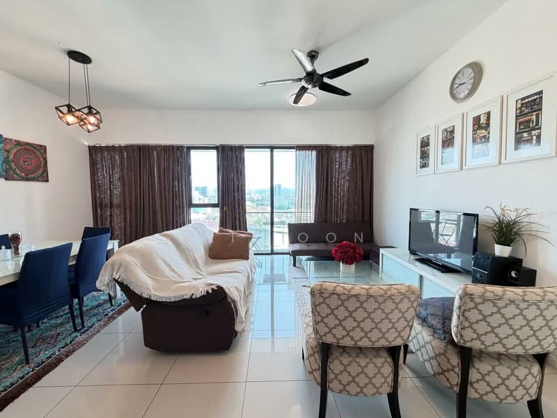 Kediaman Servis untuk Disewa di Setia SKY Residences - Weis Oon - Living Room - PropertyGuru.com.my