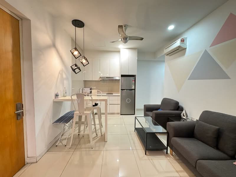 Service Residence for Rent at Setia SKY Residences - Weis Oon - Living Room - PropertyGuru.com.my