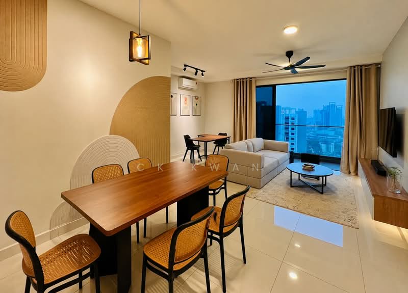 Kondominium untuk Disewa di Nestree Residence - CK Kwan - Living Room - PropertyGuru.com.my