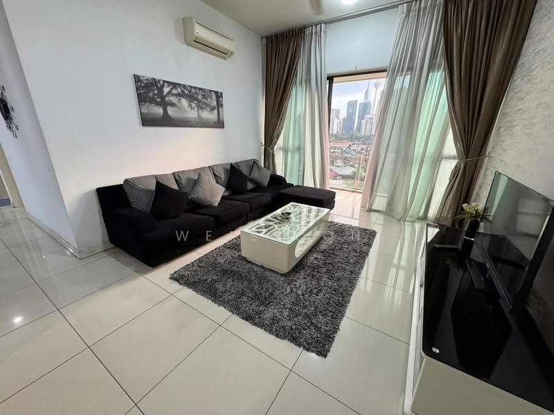 Kediaman Servis untuk Disewa di Setia SKY Residences - Weis Oon - Living Room - PropertyGuru.com.my