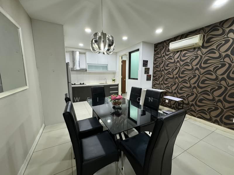 Kediaman Servis untuk Disewa di Setia SKY Residences - Weis Oon - Dining Room - PropertyGuru.com.my