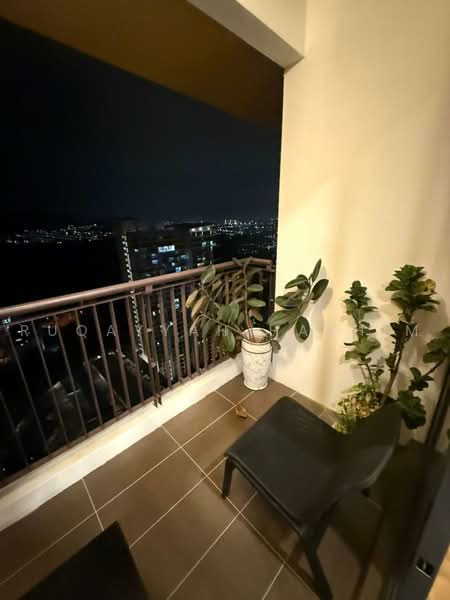 Kondominium untuk Disewa di Oasis 2 Residence - Ruqayyah Hashim - Balcony - PropertyGuru.com.my