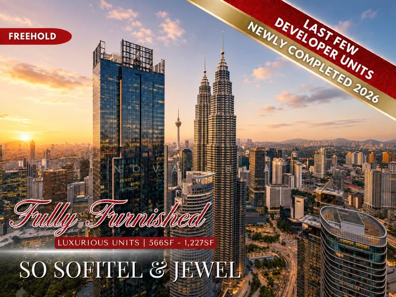 Service Residence for Sale at SO Sofitel Kuala Lumpur Residences - Nova Chua - Exterior - PropertyGuru.com.my