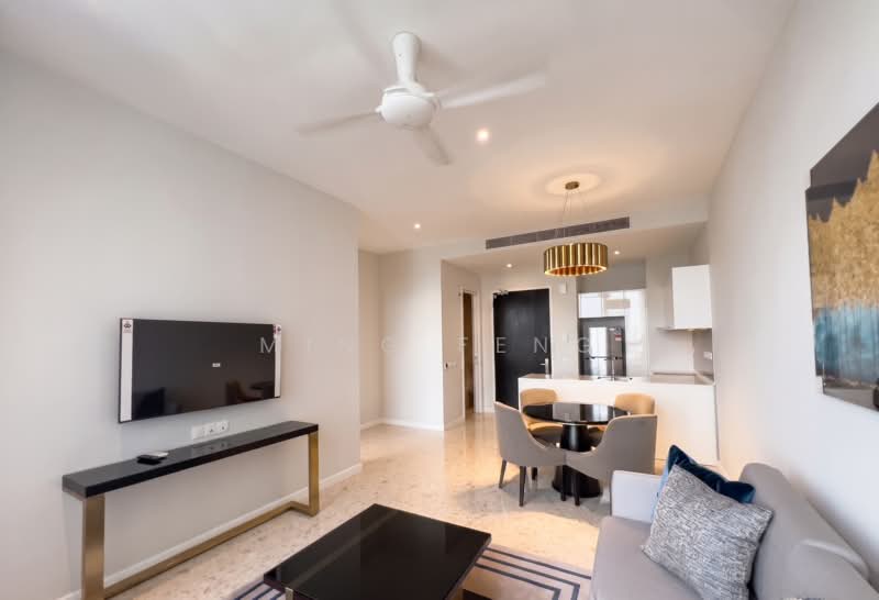 Service Residence for Rent at Pavilion Ceylon Hill - Ming Feng - Living Room - PropertyGuru.com.my