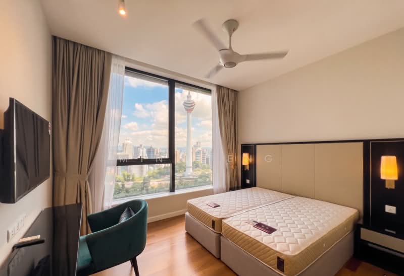 Service Residence for Rent at Pavilion Ceylon Hill - Ming Feng - Bedroom - PropertyGuru.com.my