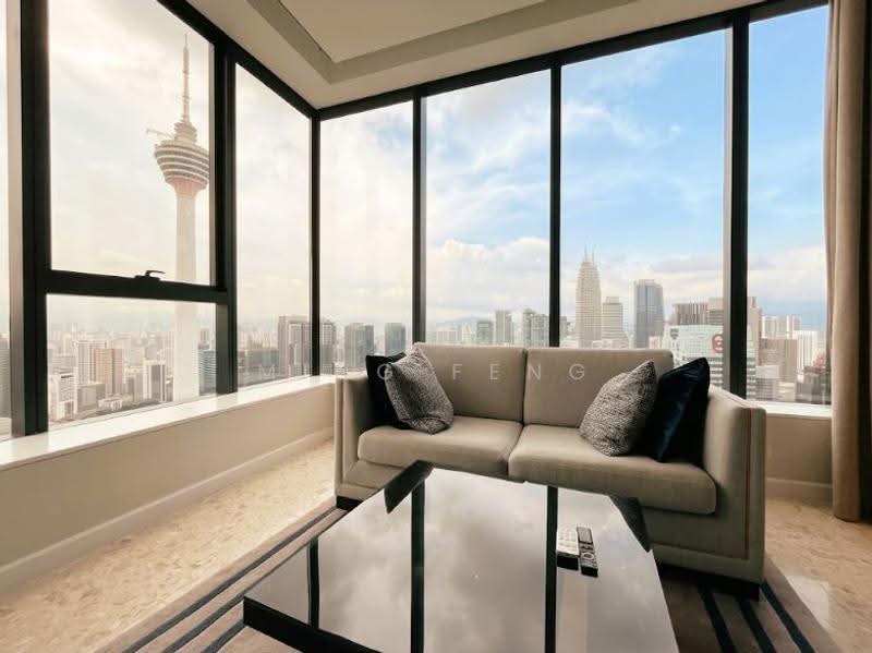 Service Residence for Rent at Pavilion Ceylon Hill - Ming Feng - Living Room - PropertyGuru.com.my
