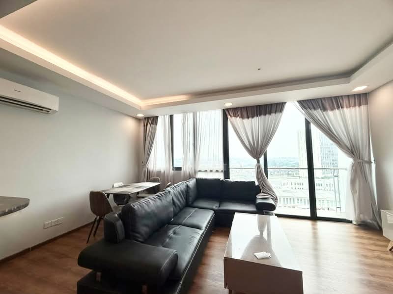 Kondominium untuk Disewa di Jazz Suites @ Vivacity - Nga Eng Tiong - Living Room - PropertyGuru.com.my