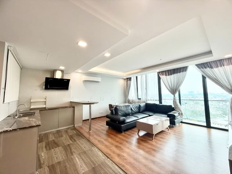 Kondominium untuk Disewa di Jazz Suites @ Vivacity - Nga Eng Tiong - Living Room - PropertyGuru.com.my