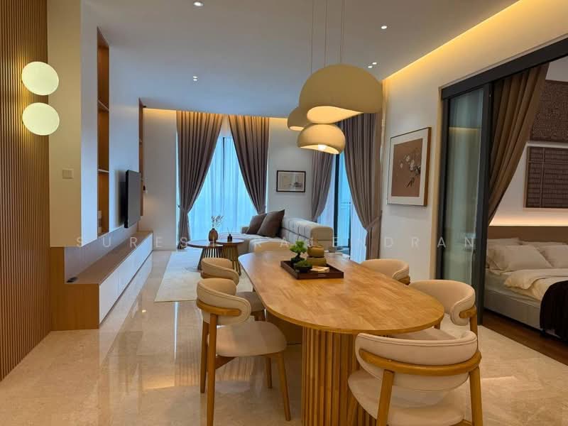 Kediaman Servis untuk Dijual di The Astaka @ 1 Bukit Senyum - Suresh Rajendran - Living Room - PropertyGuru.com.my