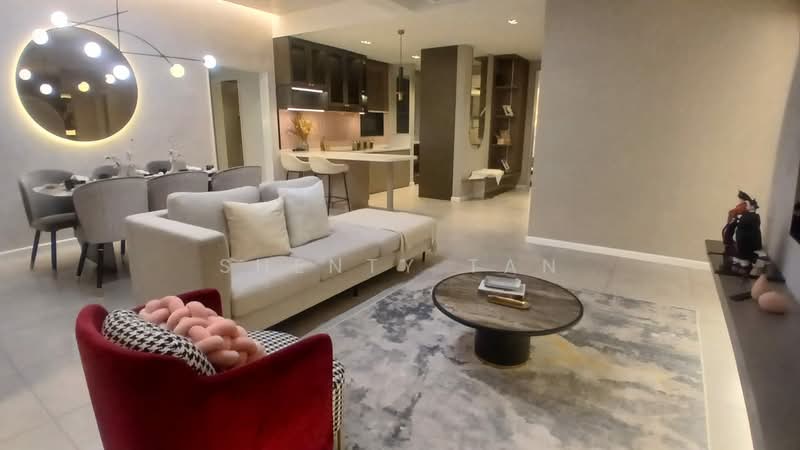 Kediaman Servis untuk Dijual di Amika Residences - Shenty Tan - Living Room - PropertyGuru.com.my