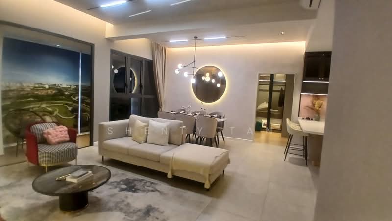 Kediaman Servis untuk Dijual di Amika Residences - Shenty Tan - Living Room - PropertyGuru.com.my