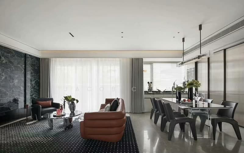 Service Residence for Sale at Binastra Cochrane - Jacob Chew - Living Room - PropertyGuru.com.my