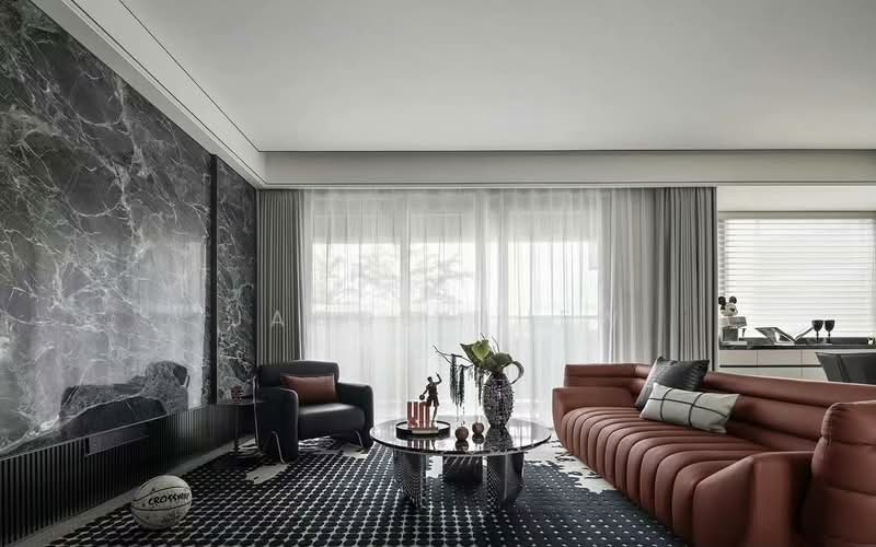 Service Residence for Sale at Binastra Cochrane - Jacob Chew - Living Room - PropertyGuru.com.my