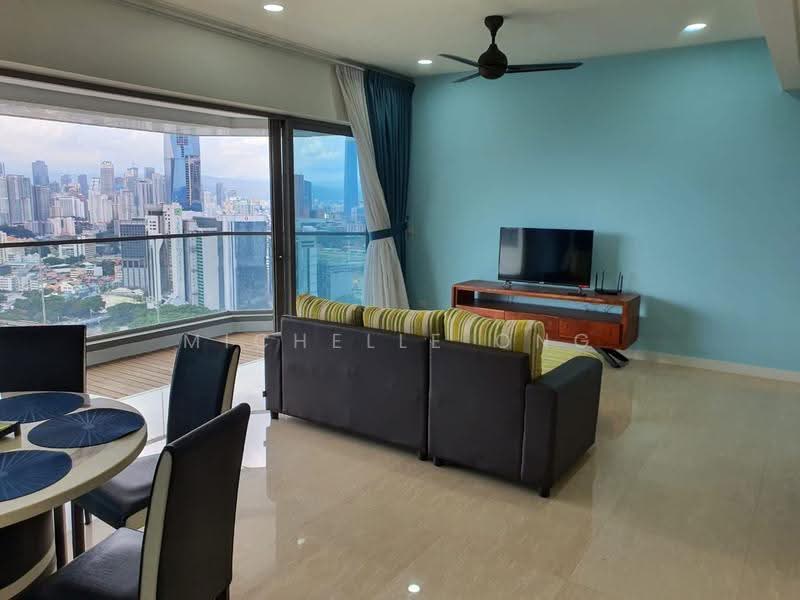 Service Residence for Rent at The Sentral Residences - Michelle Ong - Living Room - PropertyGuru.com.my