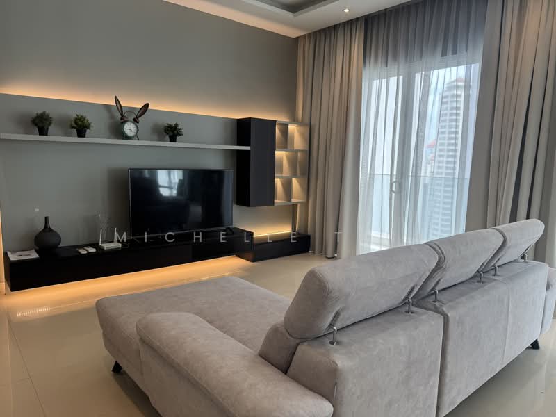 Condominium for Rent at Pavilion Hilltop - Michelle Tang - Living Room - PropertyGuru.com.my