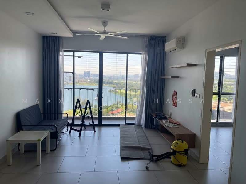 Kediaman Servis untuk Disewa di Astetica Residences - Maxx Salleh Hassan Chew - Living Room - PropertyGuru.com.my