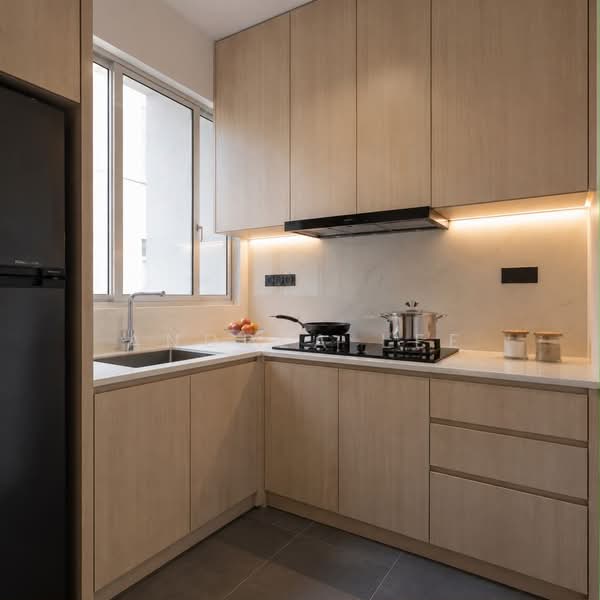 Condominium for Rent at Codrington Residence - Andrea Lee - Kitchen - PropertyGuru.com.my