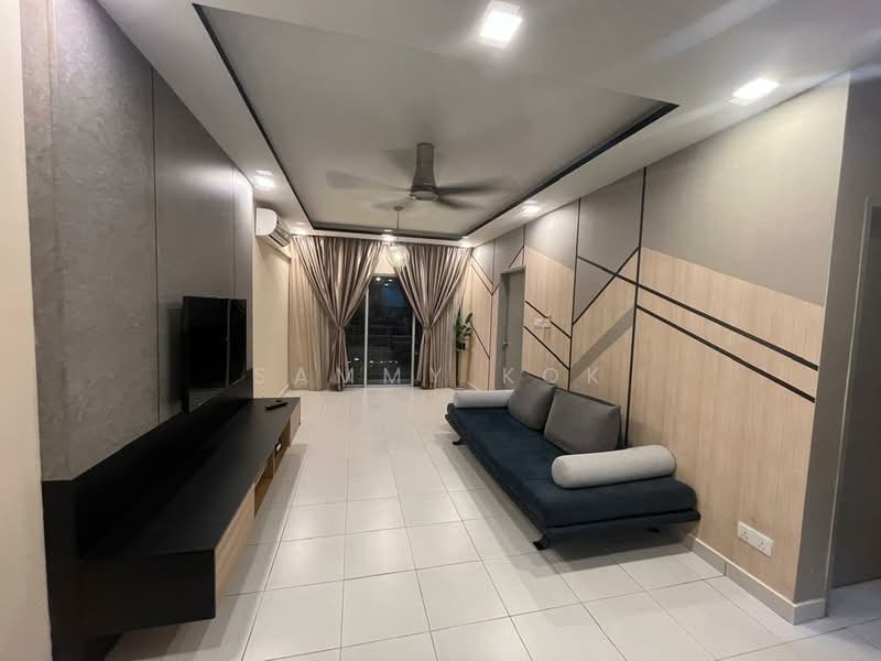 Kondominium untuk Disewa di Residensi Platinum Teratai - Sammy Kok - Living Room - PropertyGuru.com.my