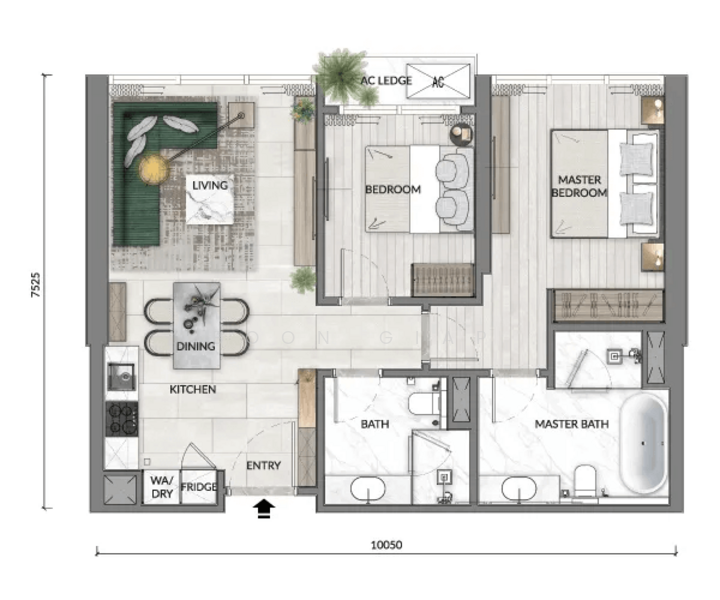 Service Residence for Sale at Core Residence @ TRX - Boon Giap - PropertyGuru.com.my