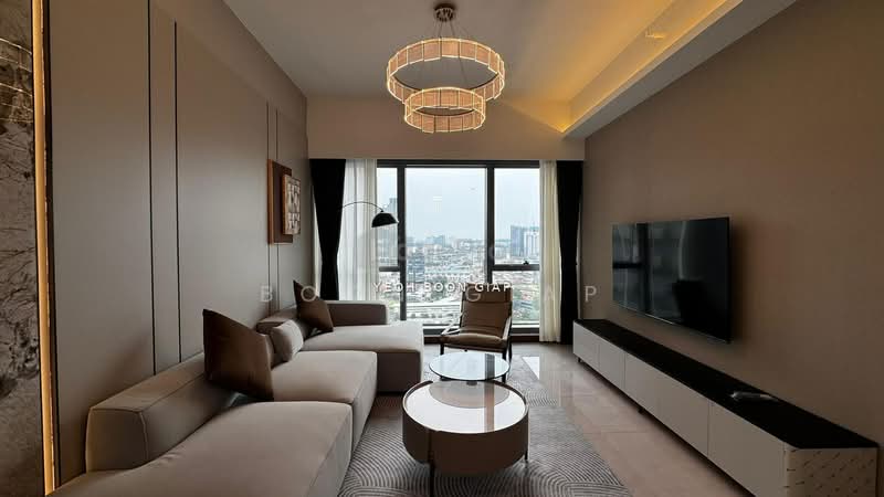 Service Residence for Sale at Core Residence @ TRX - Boon Giap - Living Room - PropertyGuru.com.my