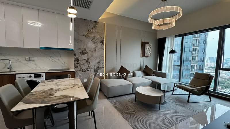Service Residence for Sale at Core Residence @ TRX - Boon Giap - Living Room - PropertyGuru.com.my