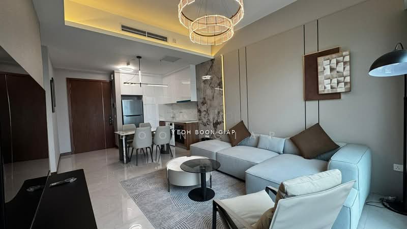 Service Residence for Sale at Core Residence @ TRX - Boon Giap - Living Room - PropertyGuru.com.my