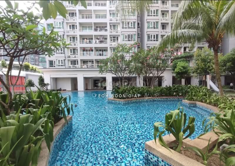 Kediaman Servis untuk Dijual di V Residence 3 @ Sunway Velocity - Boon Giap - Pool - PropertyGuru.com.my