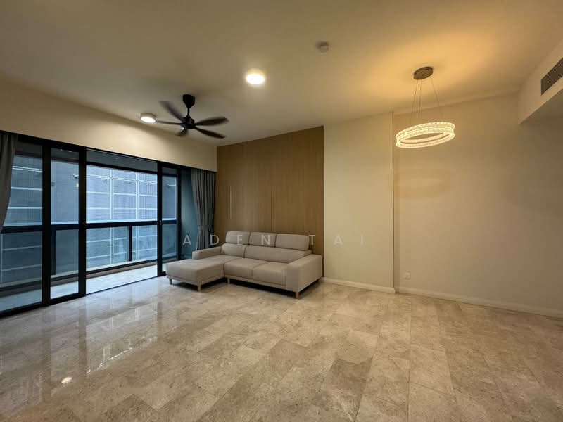 Service Residence for Rent at TRX Residences - Aden Tai - Living Room - PropertyGuru.com.my