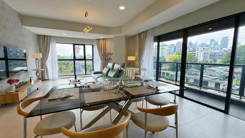Service Residence for Rent at The Atrium - Eve Tay - Living Room - PropertyGuru.com.my