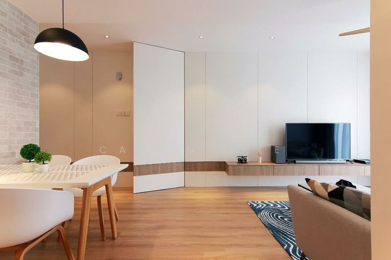 Condominium for Rent at Dwiputra Residences - Calvin Loke - Living Room - PropertyGuru.com.my