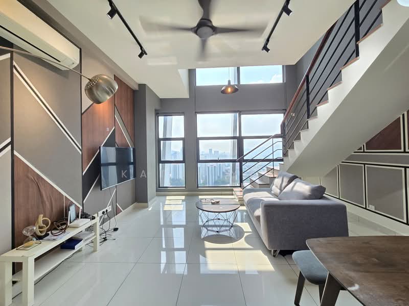Kediaman Servis untuk Disewa di Arte Mont Kiara - Kathy Yap - Living Room - PropertyGuru.com.my