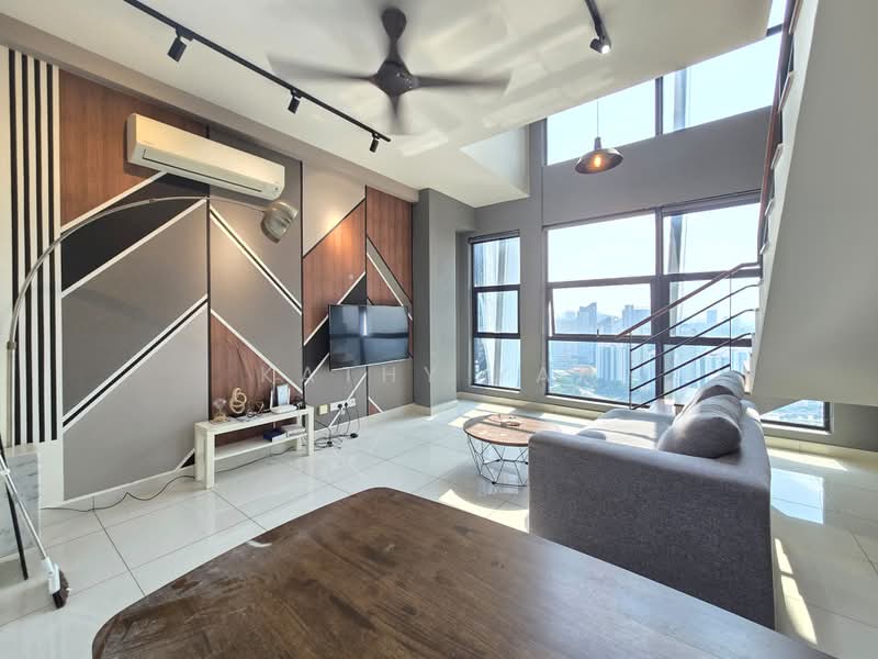 Kediaman Servis untuk Disewa di Arte Mont Kiara - Kathy Yap - Living Room - PropertyGuru.com.my