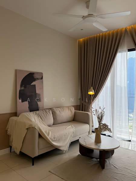 Kediaman Servis untuk Disewa di Lucentia Residences - Jackson Looi - Living Room - PropertyGuru.com.my