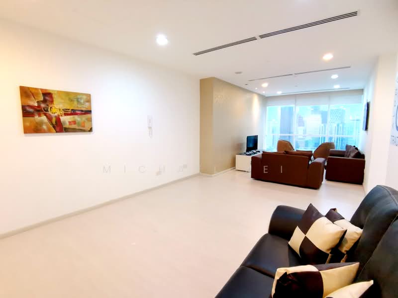 Kediaman Servis untuk Disewa di Serviced Residence @ Binjai 8 - Michael Kei - Living Room - PropertyGuru.com.my