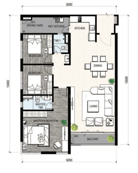 Condominium for Sale at Sapphire On The Park - Ai Lee - PropertyGuru.com.my