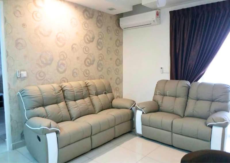 Service Residence for Rent at Woodsbury Suites - Clifton Chee - Living Room - PropertyGuru.com.my