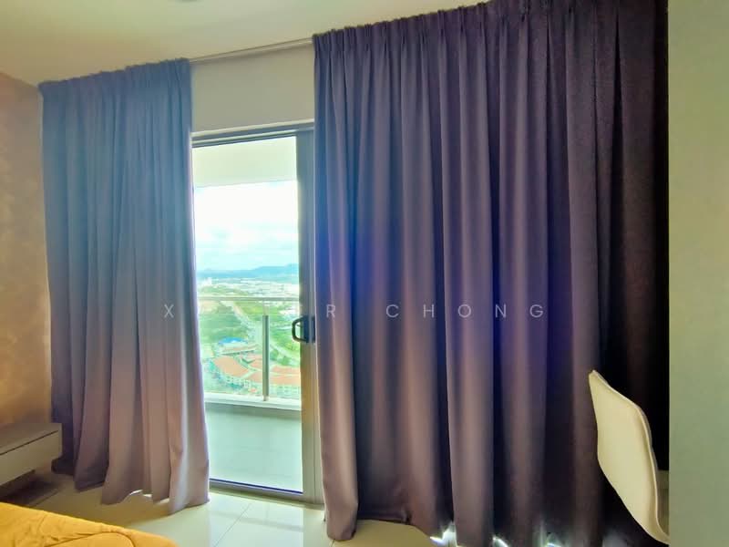 Kediaman Servis untuk Disewa di Evo Soho Suite - Xavier Chong - Balcony - PropertyGuru.com.my