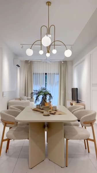 Kondominium untuk Disewa di D'Terra Residences - Kim Ling - Living Room - PropertyGuru.com.my