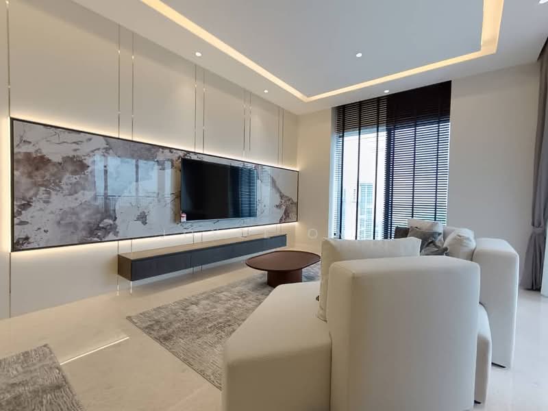 Kediaman Servis untuk Dijual di The Astaka @ 1 Bukit Senyum - Joyce Ong - Living Room - PropertyGuru.com.my