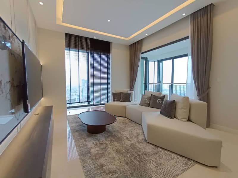 Kediaman Servis untuk Dijual di The Astaka @ 1 Bukit Senyum - Joyce Ong - Living Room - PropertyGuru.com.my
