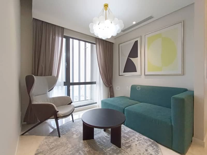Kediaman Servis untuk Dijual di The Astaka @ 1 Bukit Senyum - Joyce Ong - Living Room - PropertyGuru.com.my