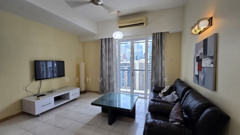 Service Residence for Sale at Seri Bukit Ceylon - Rehvus Tan - Living Room - PropertyGuru.com.my