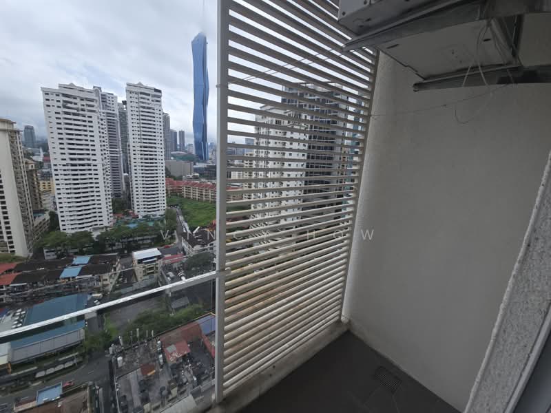 Kediaman Servis untuk Disewa di Ramada (One @ Bukit Ceylon) - Vincy How - Balcony - PropertyGuru.com.my