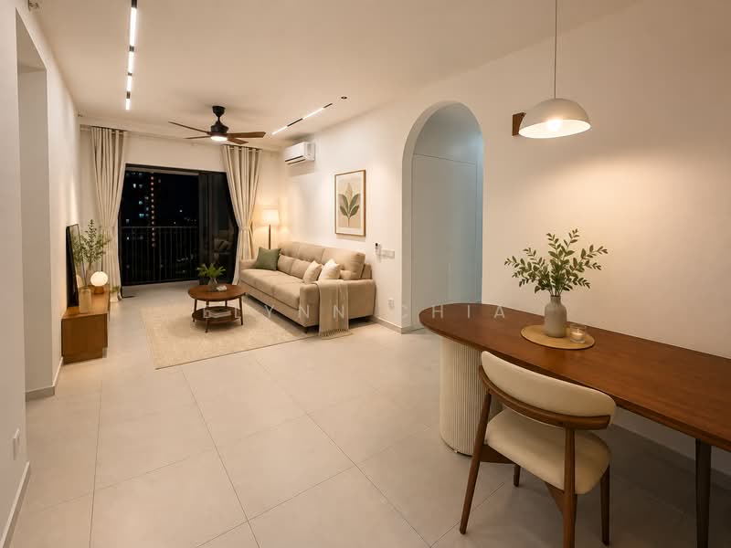 Kondominium untuk Disewa di D'Terra Residences - Elynn Chia - Living Room - PropertyGuru.com.my