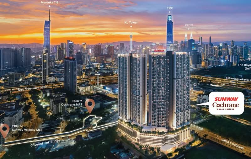 Service Residence for Sale at Sunway Cochrane - Max Teoh - Exterior - PropertyGuru.com.my