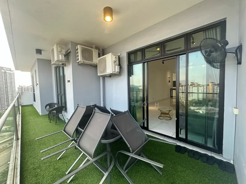 Service Residence for Sale at The Platino Serviced Apartment - Jeff Toh - Balcony - PropertyGuru.com.my