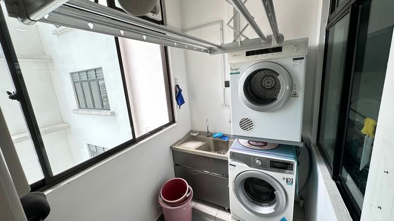 Service Residence for Sale at The Platino Serviced Apartment - Jeff Toh - Balcony - PropertyGuru.com.my